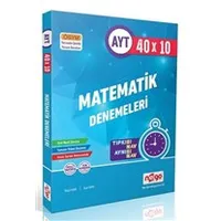 AYT 40 x10 Matematik Denemeleri Nego Yayınları