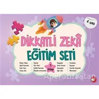 Dikkatli Zeka Eğitim Seti 3. Kitap (4 Yaş) - Neşe Duran - Beyaz Balina Yayınları