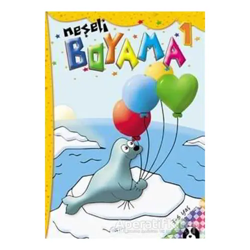 Neşeli Boyama 1 - Fevziye Balcı - Çakıl Yayınları