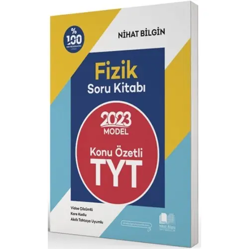 Nihat Bilgin 2023 TYT Fizik Konu Özetli Soru Bankası