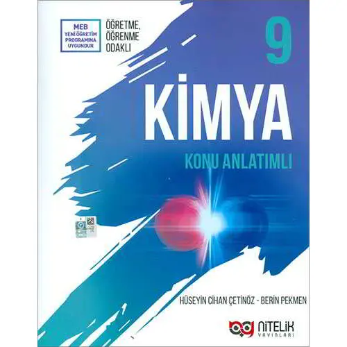 Nitelik 9.Sınıf Kimya Konu Anlatımlı (Yeni Müfredat)