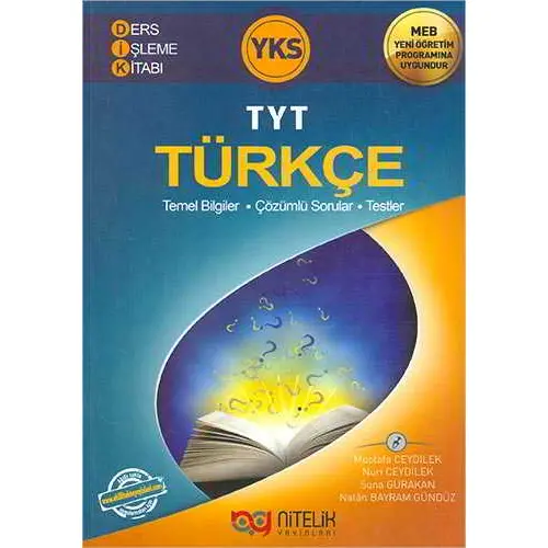 Nitelik TYT Türkçe Ders İşleme Kitabı