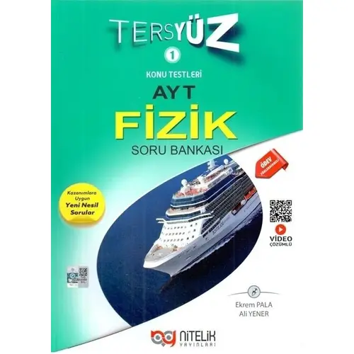 Nitelik YKS AYT Fizik Tersyüz Soru Bankası