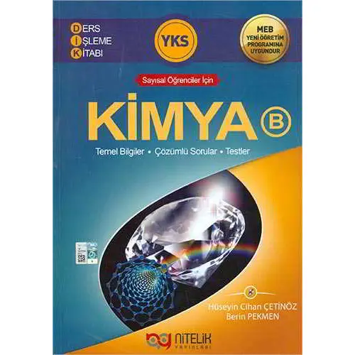 Nitelik YKS Kimya B Ders İşleme Kitabı