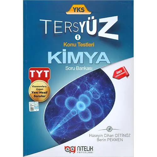 Nitelik YKS Tersyüz Kimya 1-2 Soru Bankası