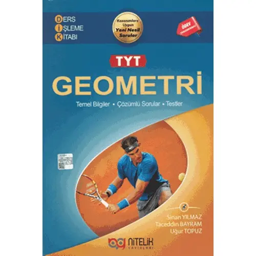 Nitelik YKS TYT Geometri Ders İşleme Kitabı