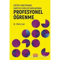 Profesyonel Öğrenme - Metin Işık - Nobel Bilimsel Eserler