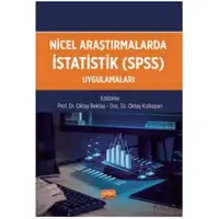 Nicel Araştırmalarda İstatistik (SPSS) Uygulamaları - Kolektif - Nobel Bilimsel Eserler