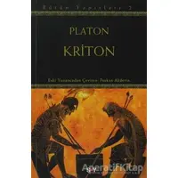 Kriton - Platon (Eflatun) - Say Yayınları