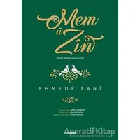 Mem u Zin - Ehmede Xani (Ahmed-i Hani) - Nubihar Yayınları