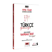 Yargı Yayınları 2024 KPSS ÖABT Türkçe Öğretmenliği Yaprak Test