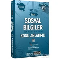 2020 KPSS ÖABT Sosyal Bilgiler Alan Bilgisi Alan Eğitimi Video Destekli Konu Anlatımlı Modüler Set