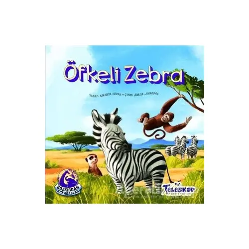 Öfkeli Zebra - Bozkırdan Arkadaşlar - Nikoleta Novak - Teleskop Popüler Bilim