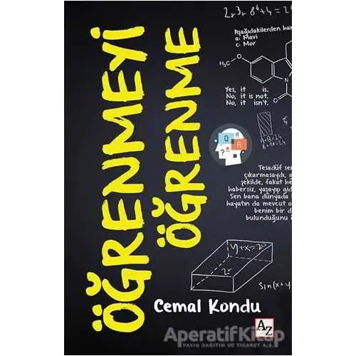 Öğrenmeyi Öğrenme - Cemal Kondu - Az Kitap