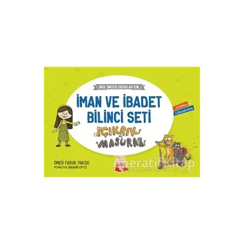 Okul Öncesi Çocuklar İçin İman ve İbadet Bilinci - Çıkrık ve Masura (10 Kitap Set)