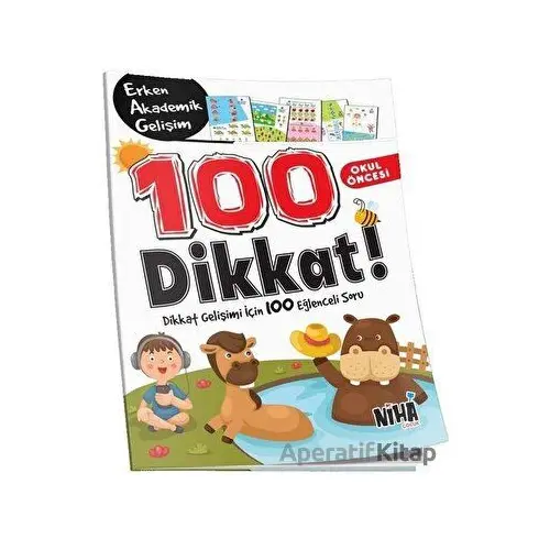 Okul Öncesi EAG 100 Dikkat! - Kolektif - Niha Çocuk