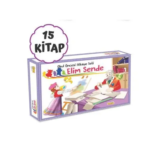 Okul Öncesi Hikaye Seti Elim Sende 15 Kitap Set Gendaş Çocuk