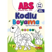 ABS 5-6 Yaş Kodlu Boyama - Buçe Dayı - Pinokyo Yayınları