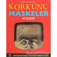 Korkunç Maskeler Kitabım - Elizabeth Miles - 1001 Çiçek Kitaplar