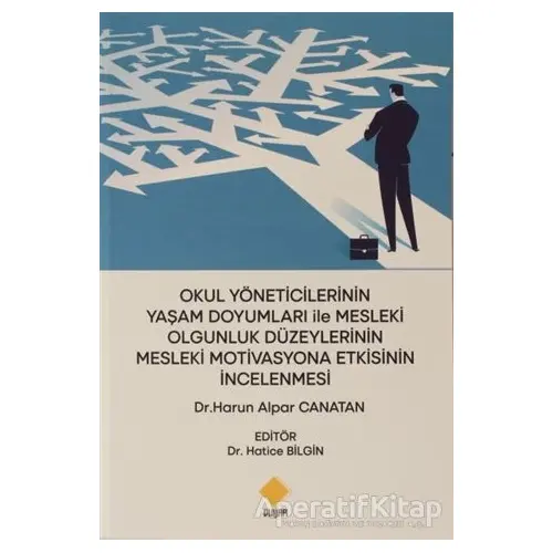 Okul Yöneticilerinin Yaşam Doyumları ile Mesleki Olgunluk Düzeylerinin Mesleki Motivasyona Etkisinin