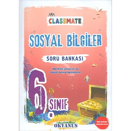 Okyanus 6.Sınıf Classmate Sosyal Bilgiler Soru Bankası