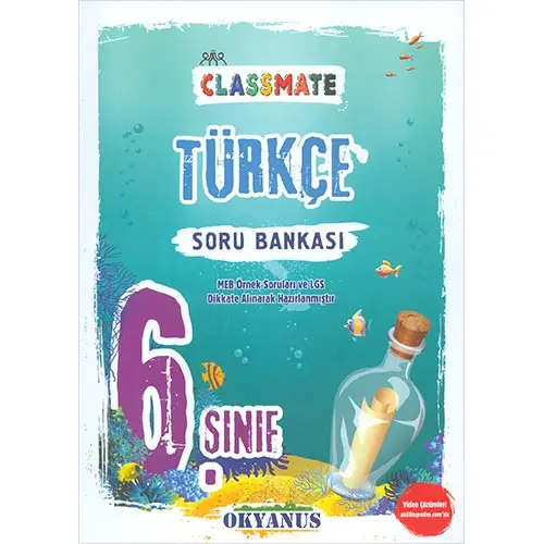 Okyanus 6.Sınıf Classmate Türkçe Soru Bankası