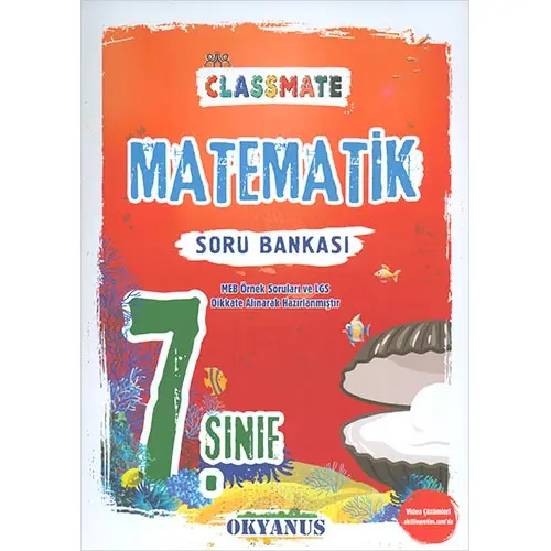 Okyanus 7.Sınıf Classmate Matematik Soru Bankası