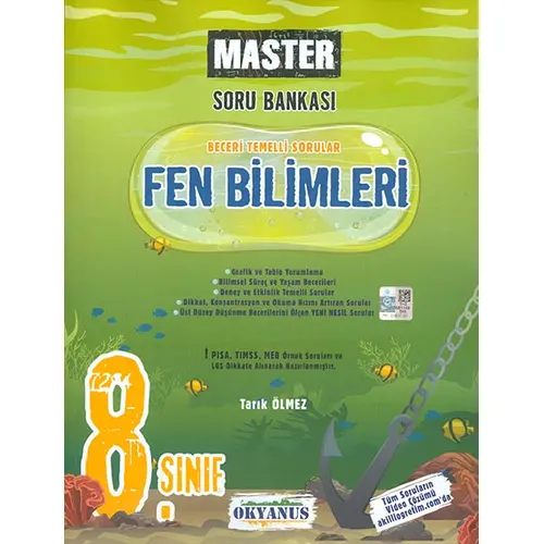 Okyanus 8.Sınıf Fen Bilimleri Master Soru Bankası