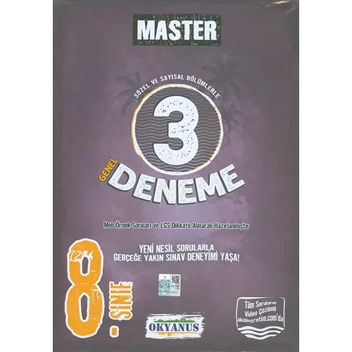 Okyanus 8.Sınıf Genel Master 20 Deneme