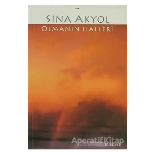 Olmanın Halleri - Sina Akyol - Everest Yayınları