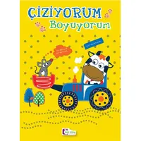 Çiziyorum Boyuyorum - Mor Elma Yayıncılık