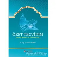Özet Tecvidim - Ömer Özbek - Kimlik Yayınları
