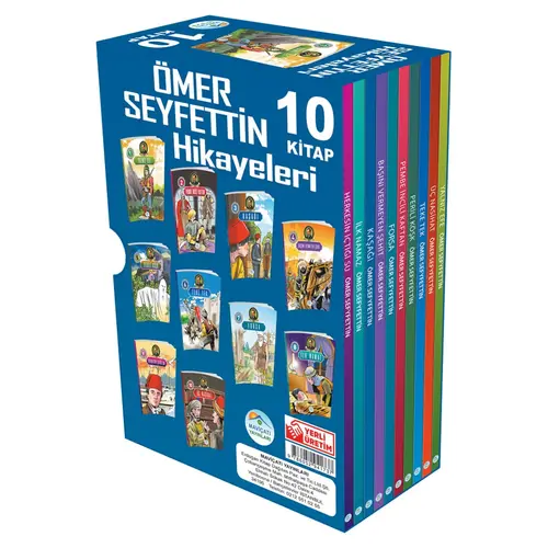 Ömer Seyfettin Hikayeler Seti 10 Kitap Maviçatı Yayınları