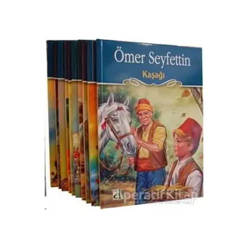 Ömer Seyfettin Klasikleri (10 Kitap Takım) - Ömer Seyfettin - Damla Yayınevi