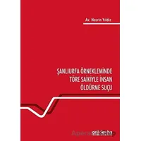 Şanlıurfa Örnekleminde Töre Saikiyle İnsan Öldürme Suçu - Nesrin Yıldız - On İki Levha Yayınları