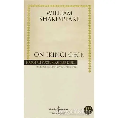 On İkinci Gece - William Shakespeare - İş Bankası Kültür Yayınları