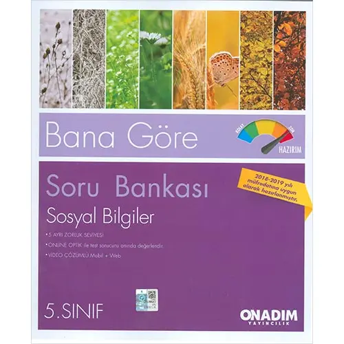 OnAdım 5.Sınıf Sosyal Bilgiler Soru Bankası (2 Kitap)