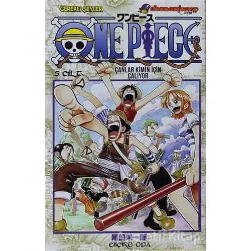 One Piece 5. Cilt - Eiiçiro Oda - Gerekli Şeyler Yayıncılık