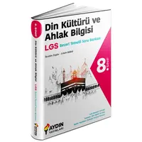 8. Sınıf LGS Din Kültürü ve Ahlak Bilgisi Beceri Temelli Soru Bankası Aydın Yayınları