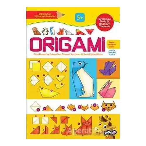 Origami 5 Yaş - Kolektif - Pogo Çocuk