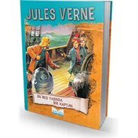 On Beş Yaşında Bir Kaptan - Jules Verne - Mavi Göl Yayınları