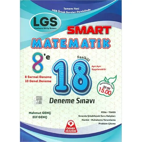 Örnek Akademi LGS Smart Matematik 18li Deneme Sınavı