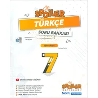 7.Sınıf Spoiler Türkçe Soru Bankası Spoiler Yayınları