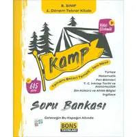 8. Sınıf 1. Dönem Kamp Tekrar Kitabı Soru Bankası - Kolektif - Bons Yayınları