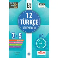 8.Sınıf 12 Türkçe Denemeleri Nego Yayınları