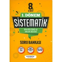 8.Sınıf 1.Dönem Din Kültürü Ahlak Bilgisi Sistematik Soru Bankası Sistematik Yayınları