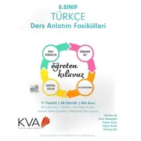 KVA Koray Varol 8. Sınıf Türkçe Öğreten Kılavuz Ders Anlatım Föyleri
