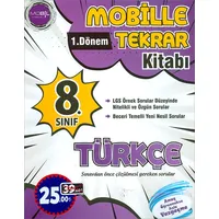 8.Sınıf 1.Dönem Türkçe Tekrar Kitabı (Kampanyalı) Mobil Yayıncılık