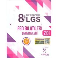 8.Sınıf LGS Fen Bilimleri 20li Deneme Karekök Yayınları