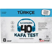 Kafadengi 8. Sınıf Türkçe İlk Kaynağın 30 Kafa Test